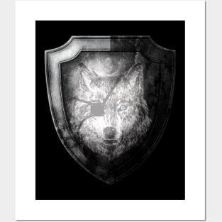 Vak The Wolf, Shield Posters and Art